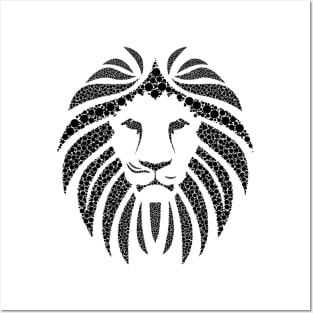 Minimal Lion Design Posters and Art